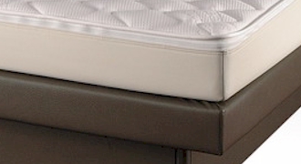 Split Auflage - Bezug fr Wasserbett mit abnehmbarem Oberteil